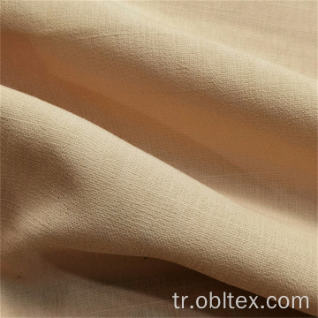 OBL22-C-063 Elbise için polyester taklit keten